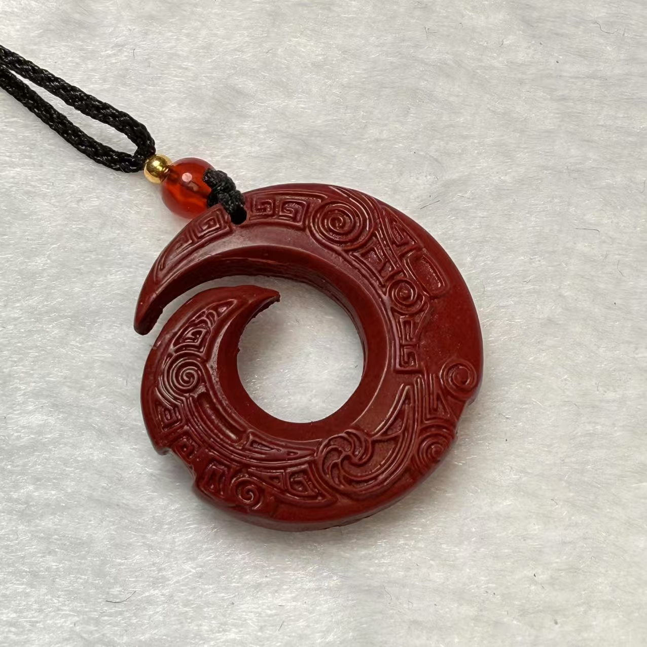 天然辰砂天然辰砂天然辰砂精美设计款吊坠*kcxj012