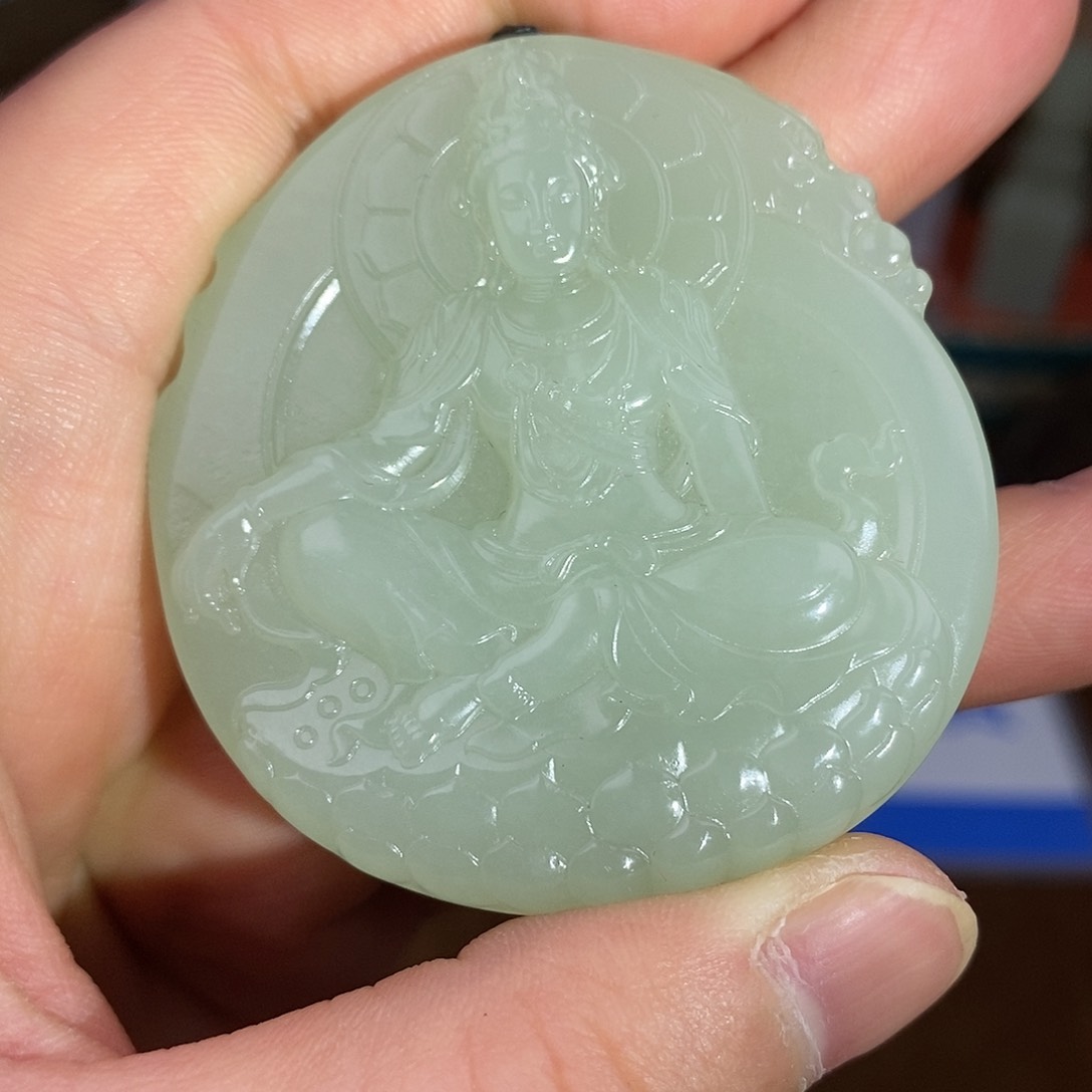 和田玉挂件未镶嵌