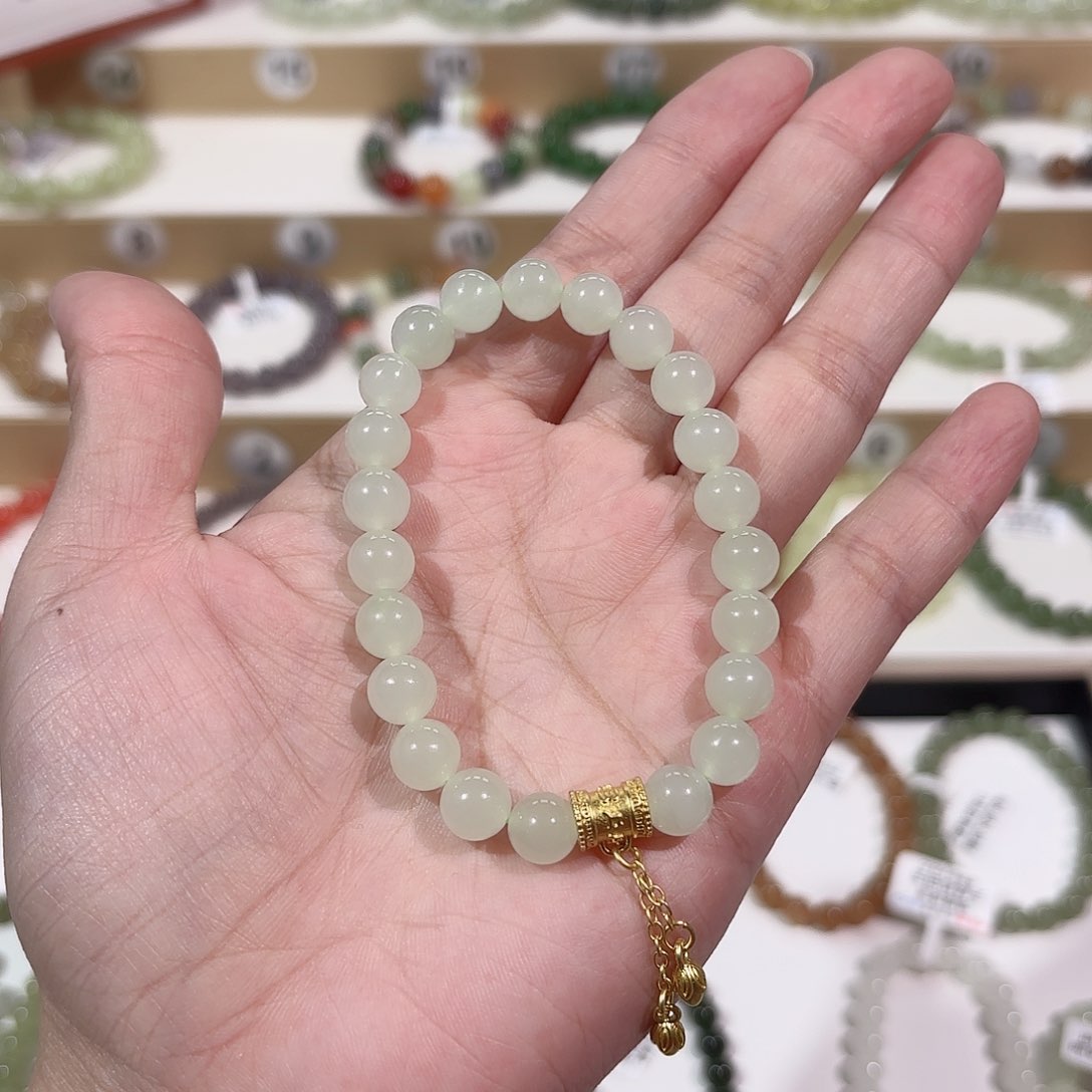 和田玉手链未镶嵌