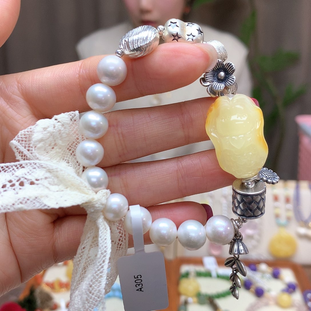 琥珀吊坠(不含链)未镶嵌