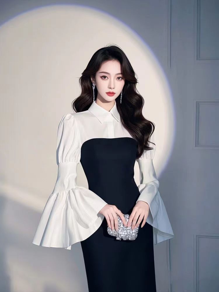 #（3801-4000）休闲时尚高级气质女连衣裙（以直播间实物为准）