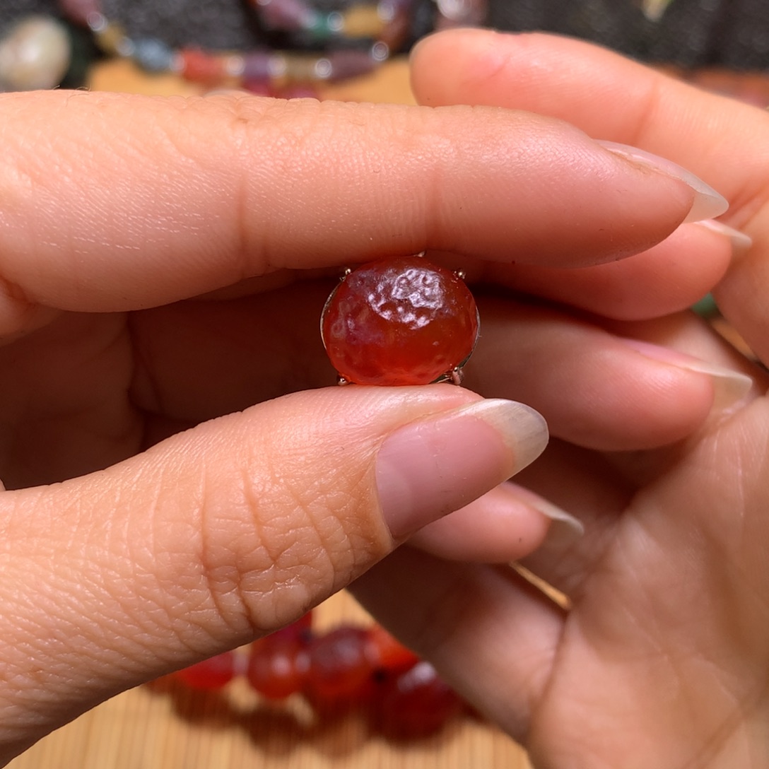 未镶嵌玛瑙/玉髓珠宝半成品