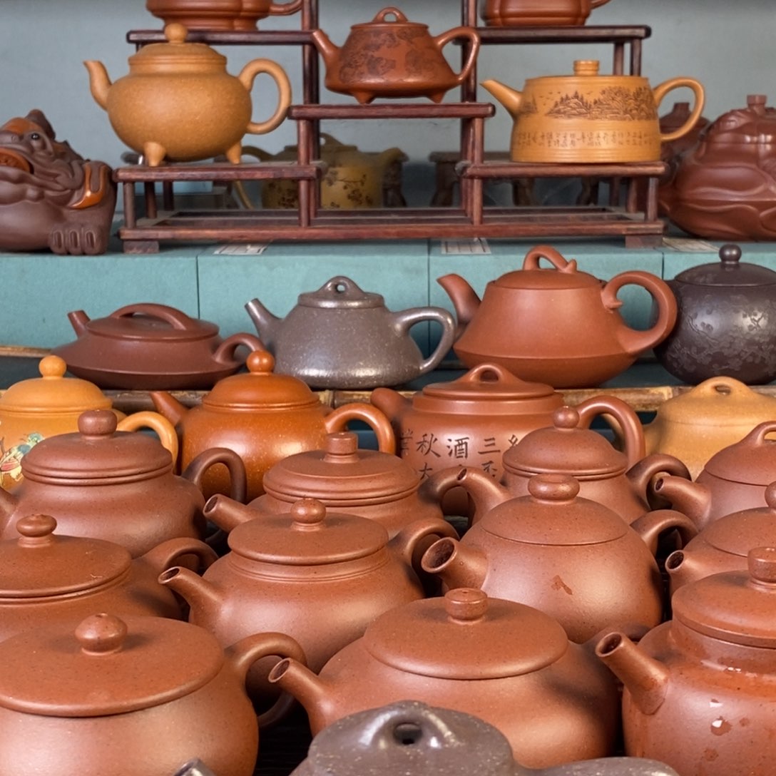 紫砂(****虎子冶。天青 18目。140