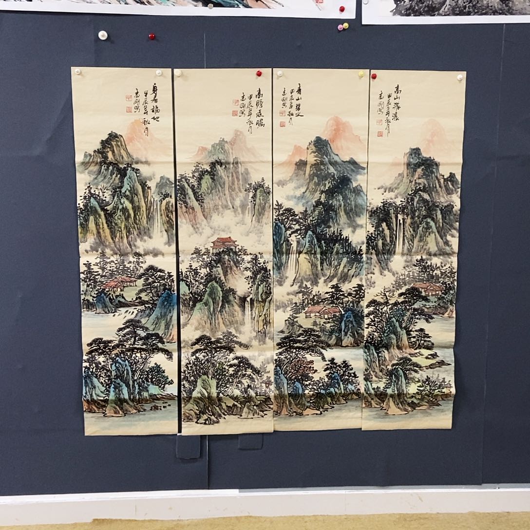 国画我34/148郭志刚手绘画心