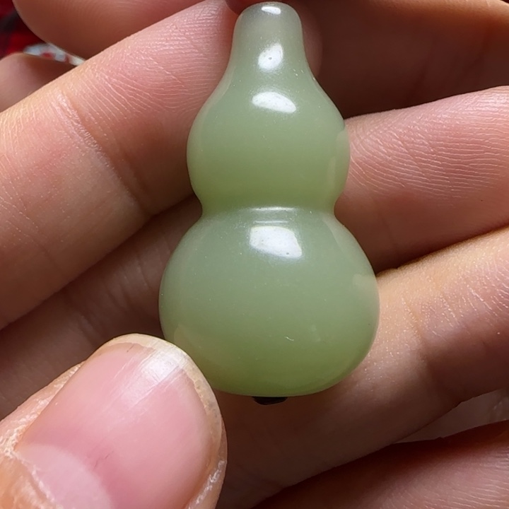 新疆老料且末蓝葫芦吊坠