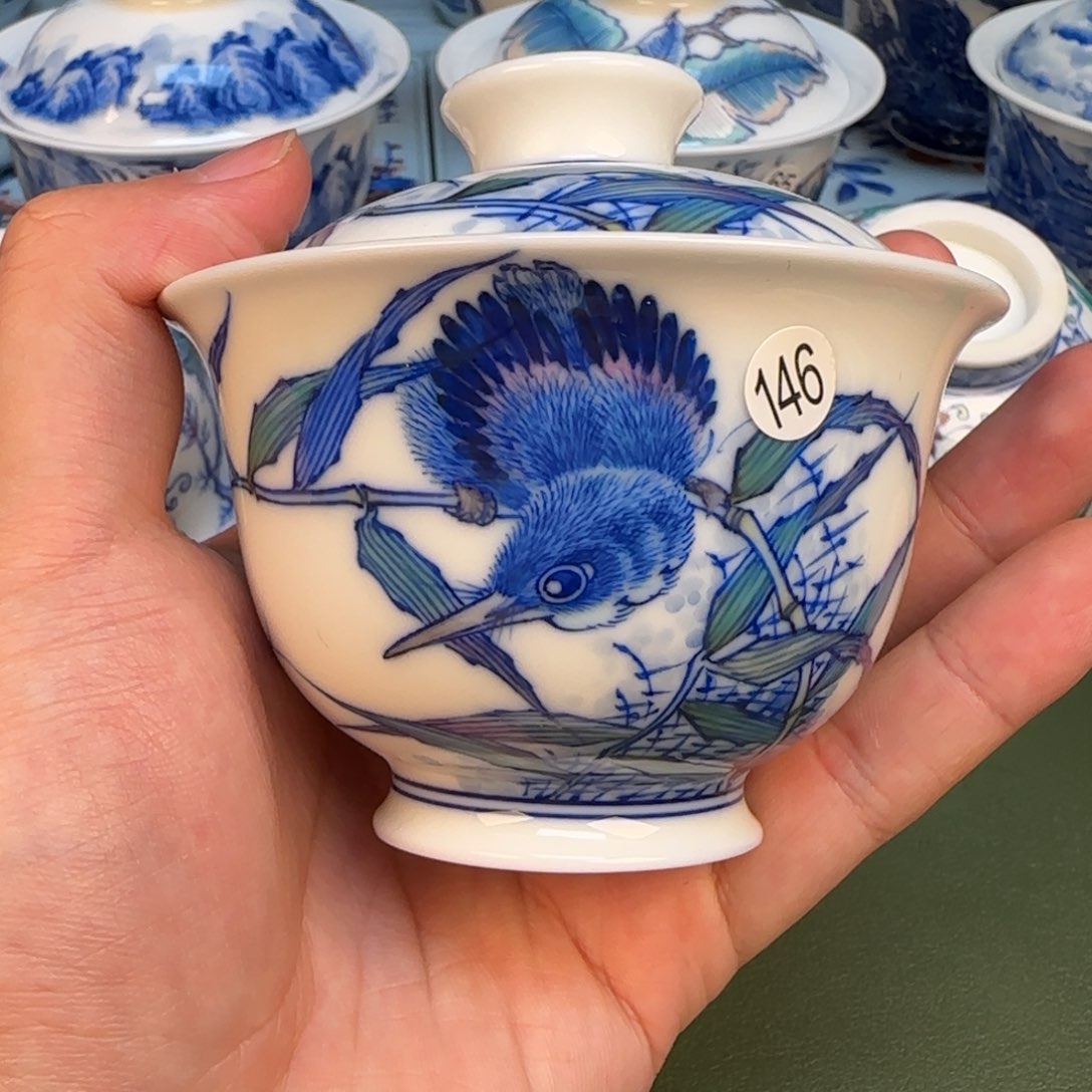 彦祖纯手工手绘茶具146