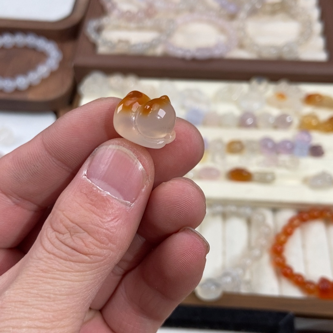 ****惜玛瑙/玉髓未镶嵌手链珍惜