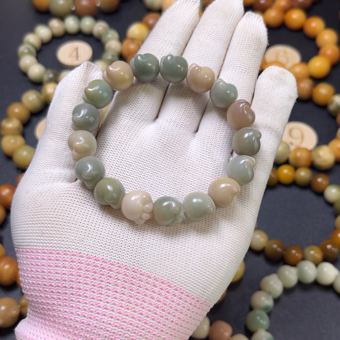 菩提根/象牙果吊坠小猫爪