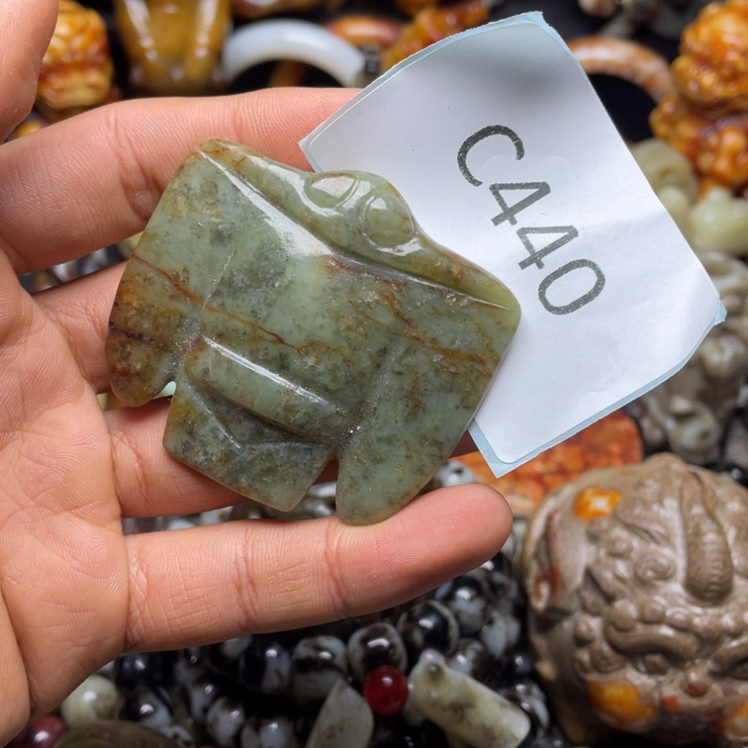 和田玉（糖玉）挂件未镶嵌