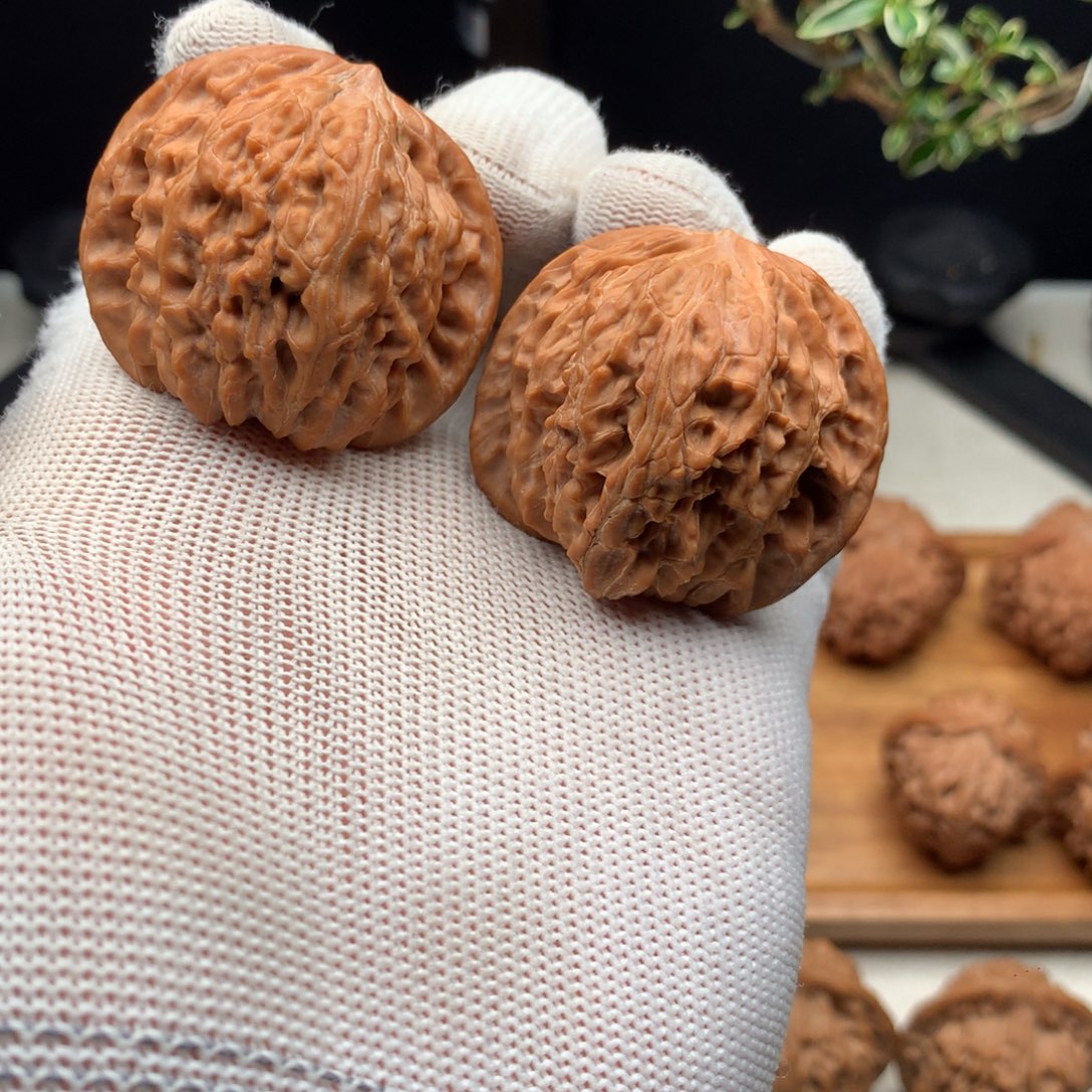 文玩核桃吊坠42磨盘