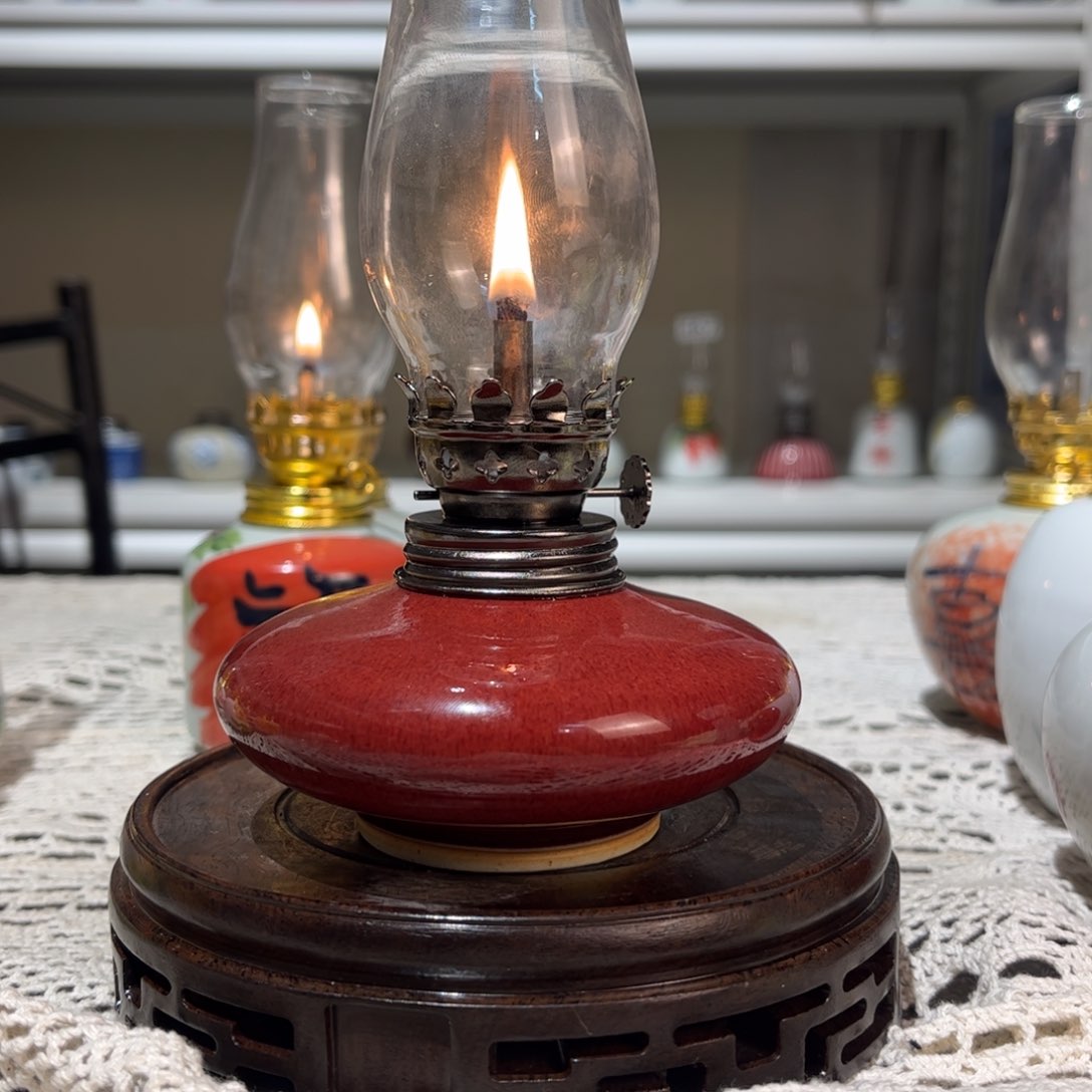 摆件景德镇陶瓷香薰灯