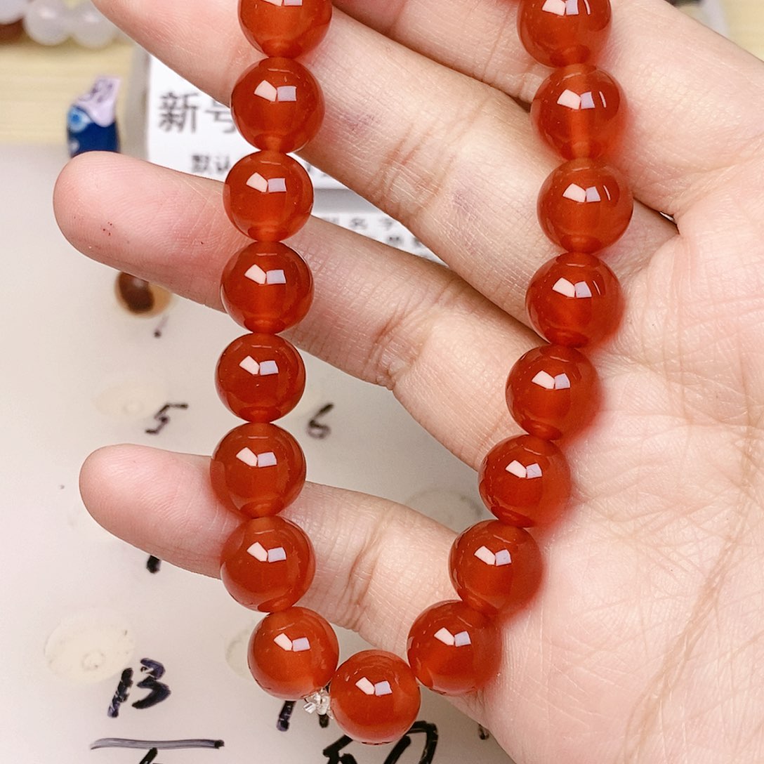 未镶嵌玛瑙/玉髓珠宝半成品