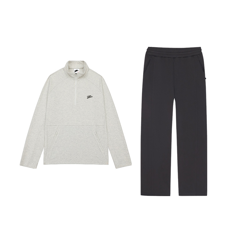 有志者UZIS【逆光卫衣+马吉拉套装】弯刀运动休闲篮球针织直筒长裤