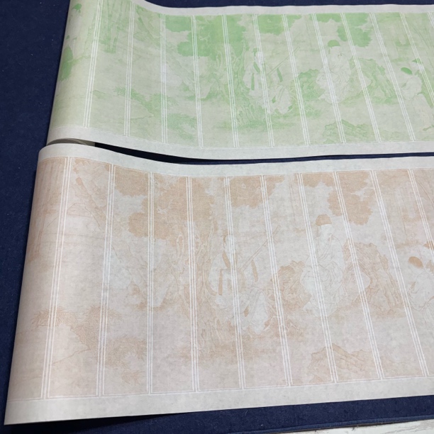 【生纸5CM唐寅西园雅集长卷】大风堂加厚生纸书法作品纸