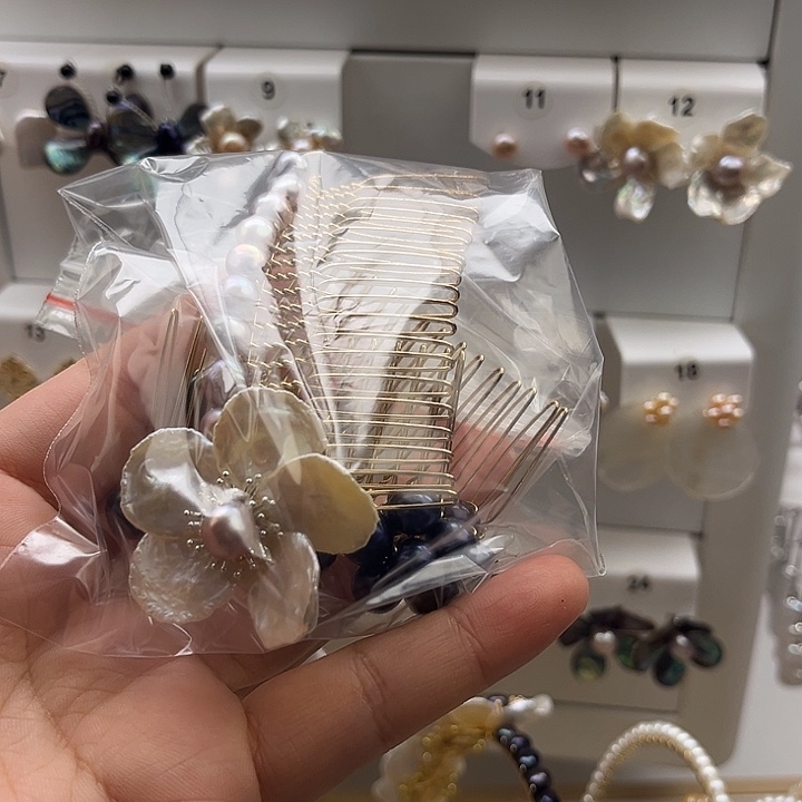 发饰淡水珍珠未镶嵌