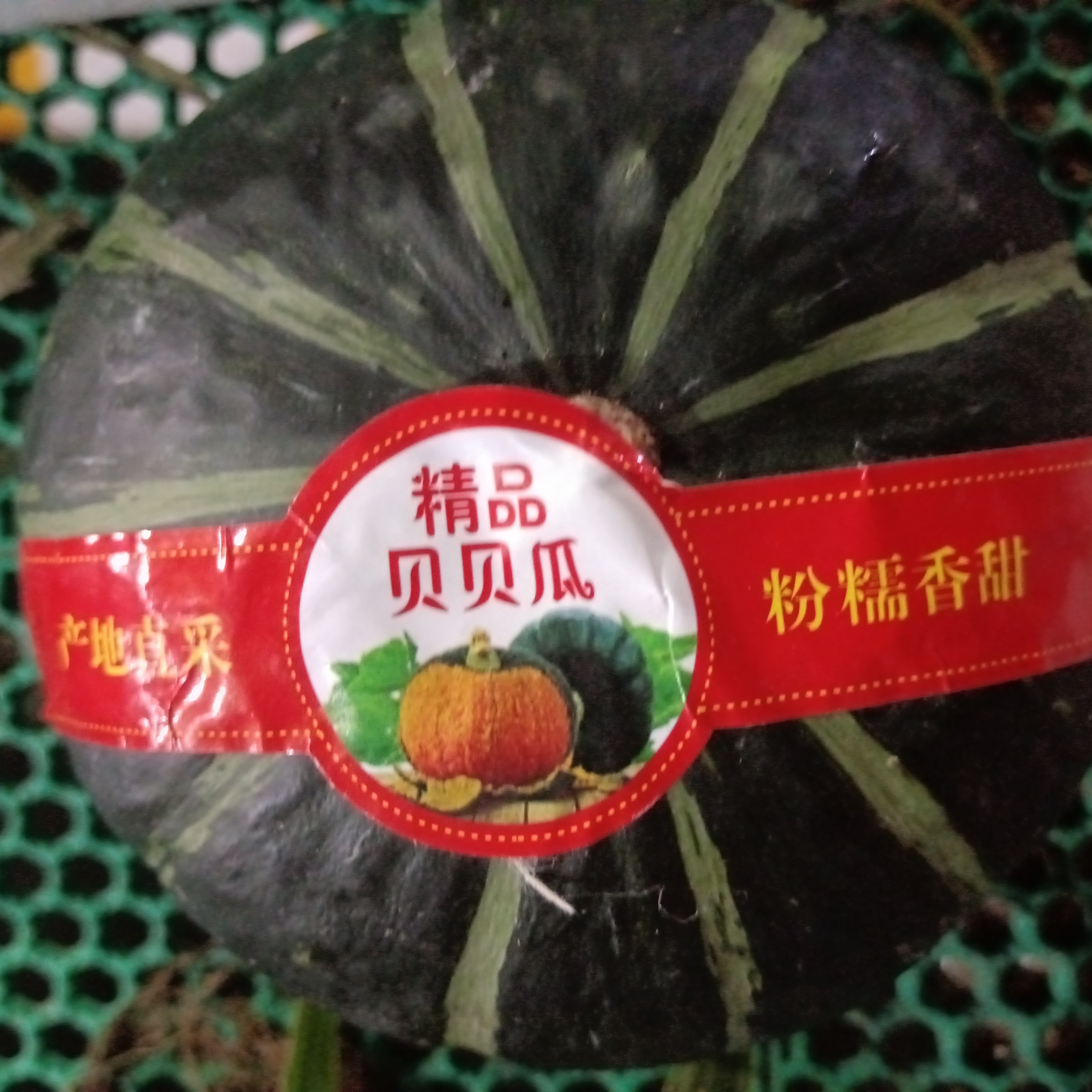 贝贝南瓜约1斤