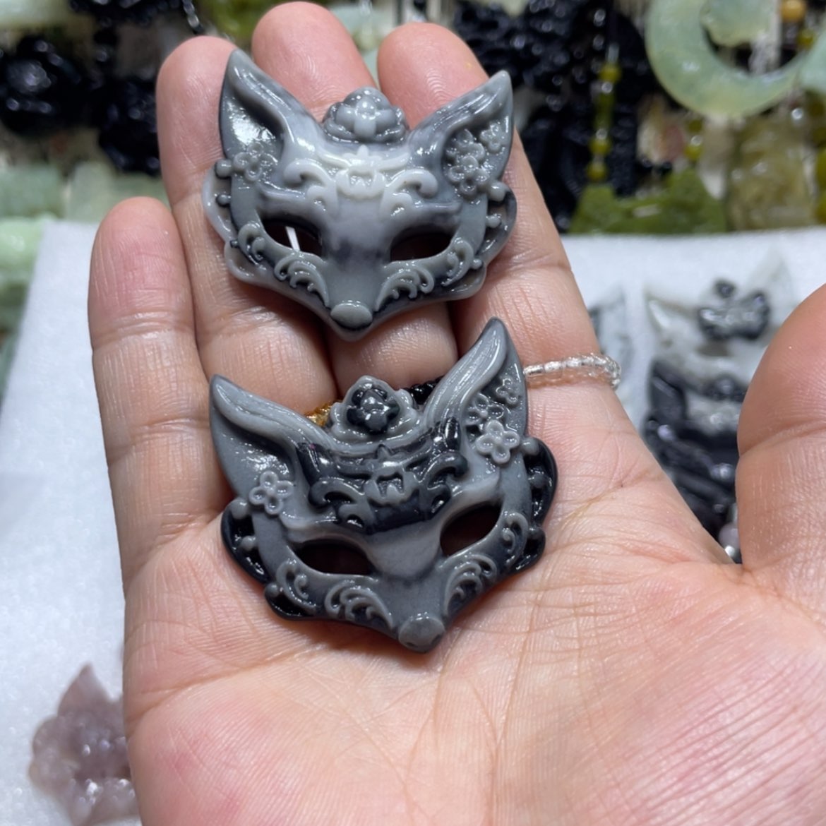 【闪购商品】岫玉颈饰未镶嵌佳*68吊坠