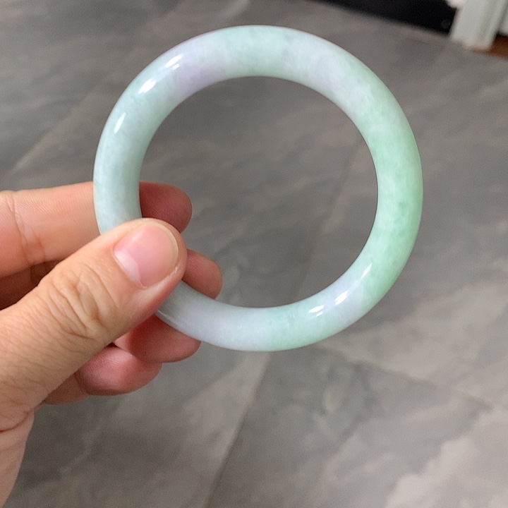 翡翠颈饰未镶嵌56.7圈