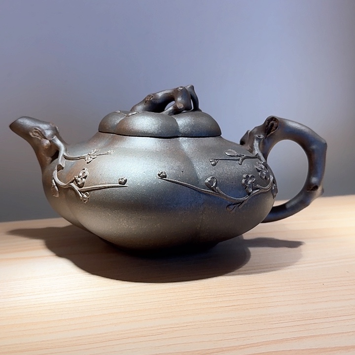 紫砂茶壶林*宜兴原矿手工紫砂壶