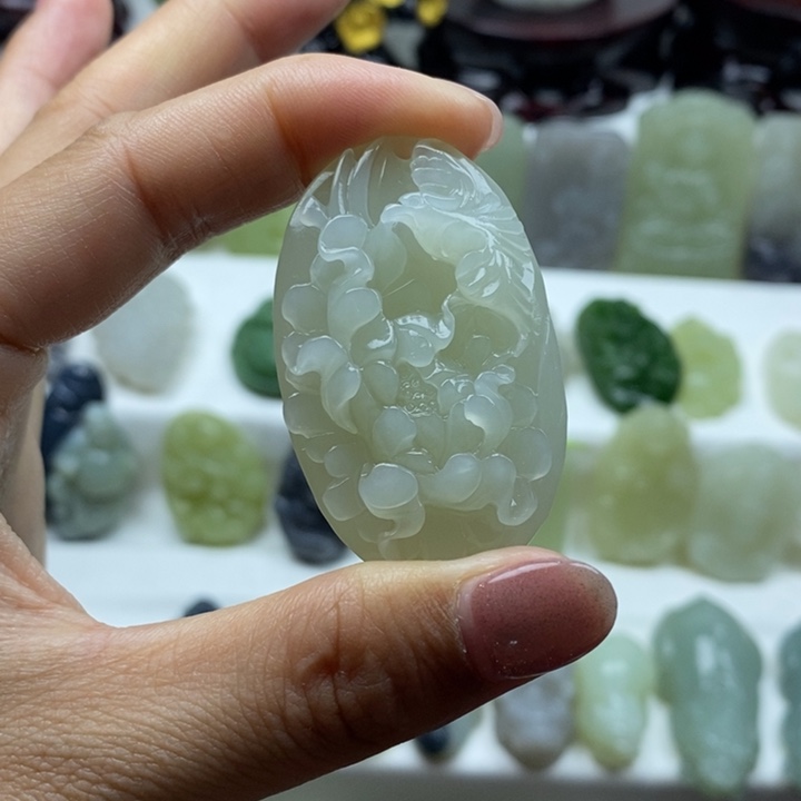 和田玉（糖玉）未镶嵌颈饰91