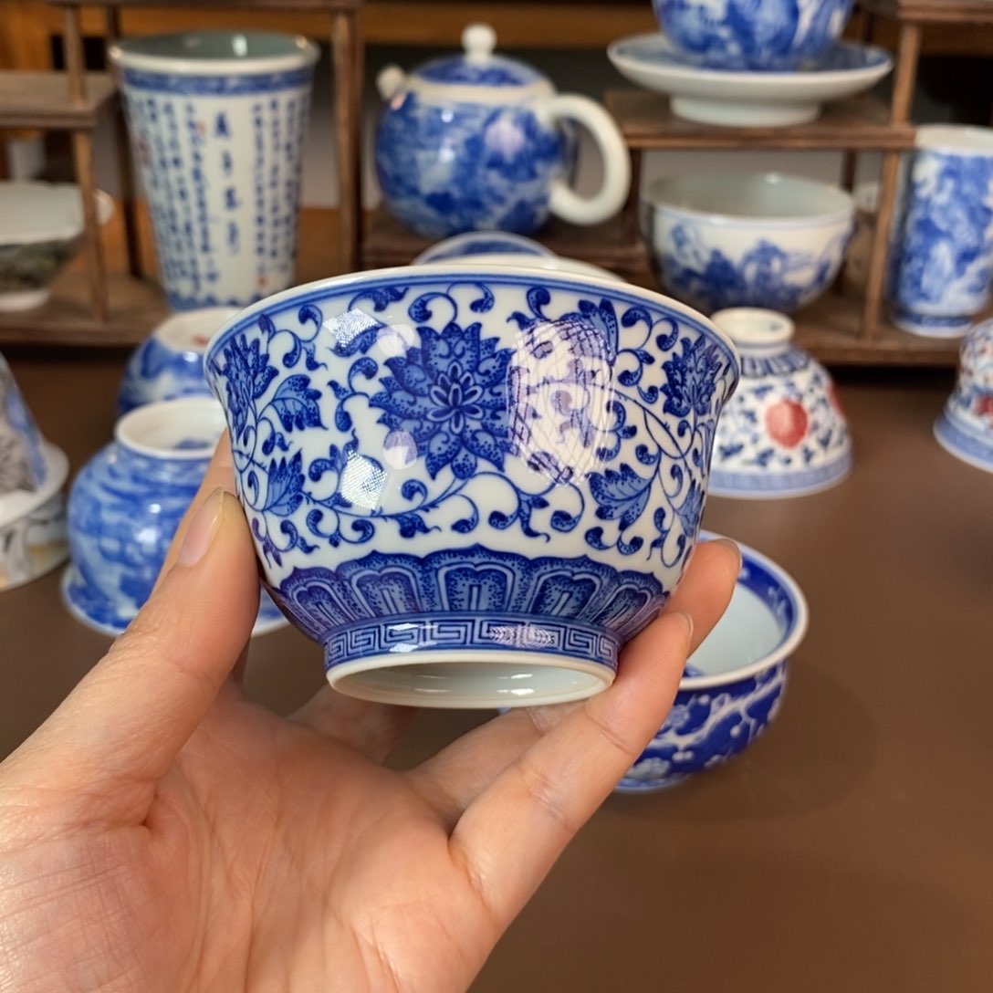 景德镇陶瓷手工手绘