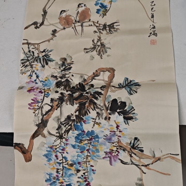 国画贾海瑞老师现场定制