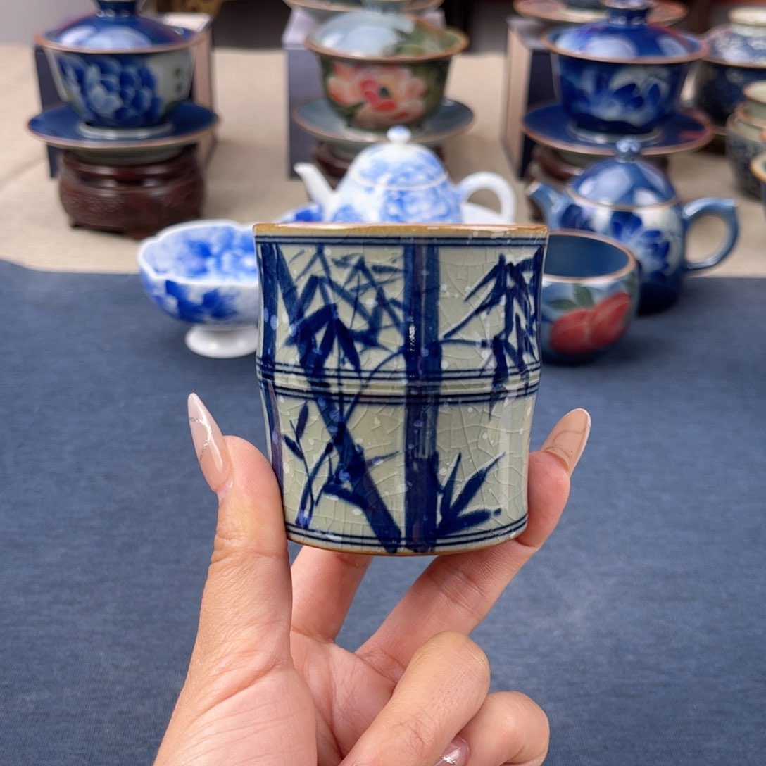 杯景德镇手绘手工茶具