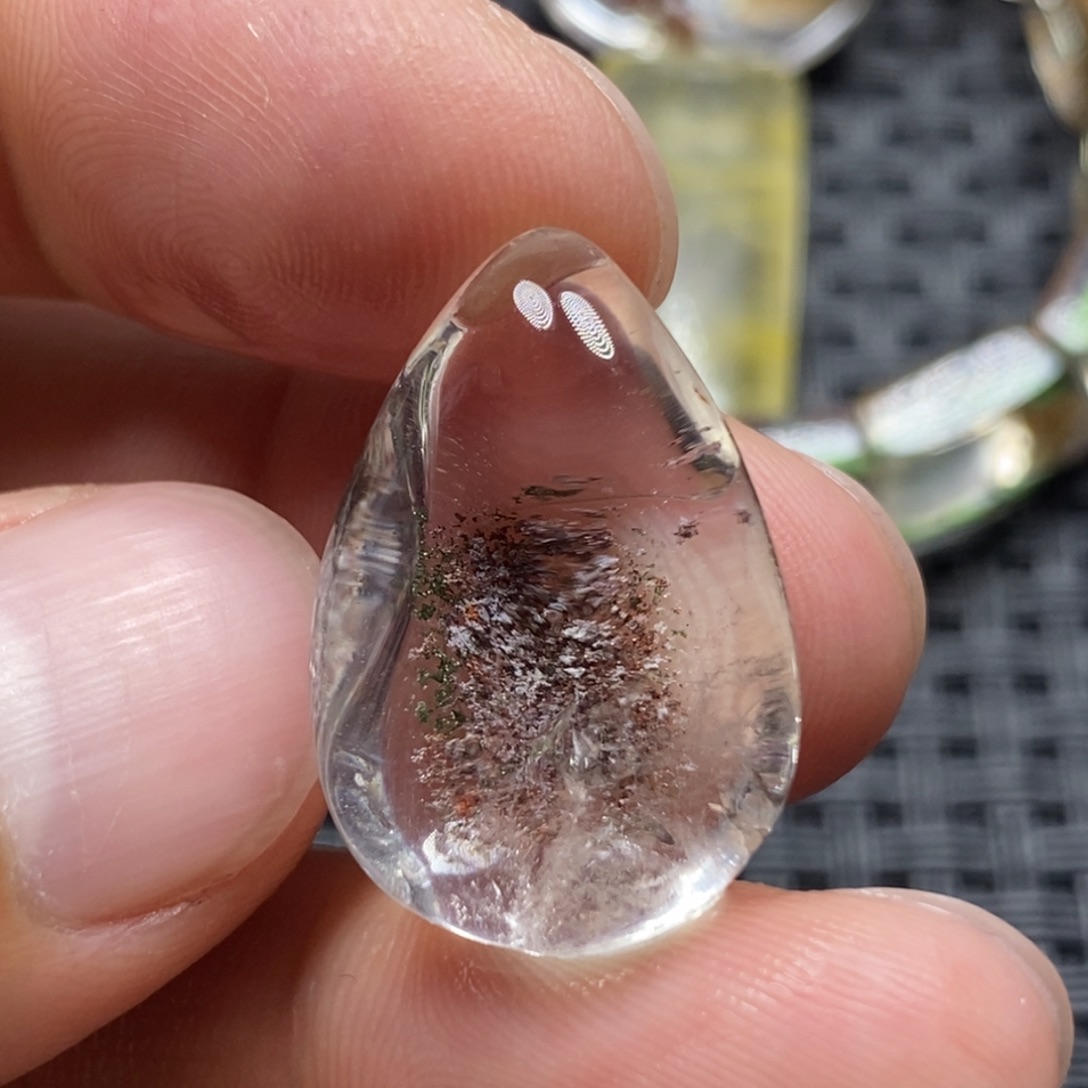 水晶颈饰未镶嵌?****天然水晶项链吊坠