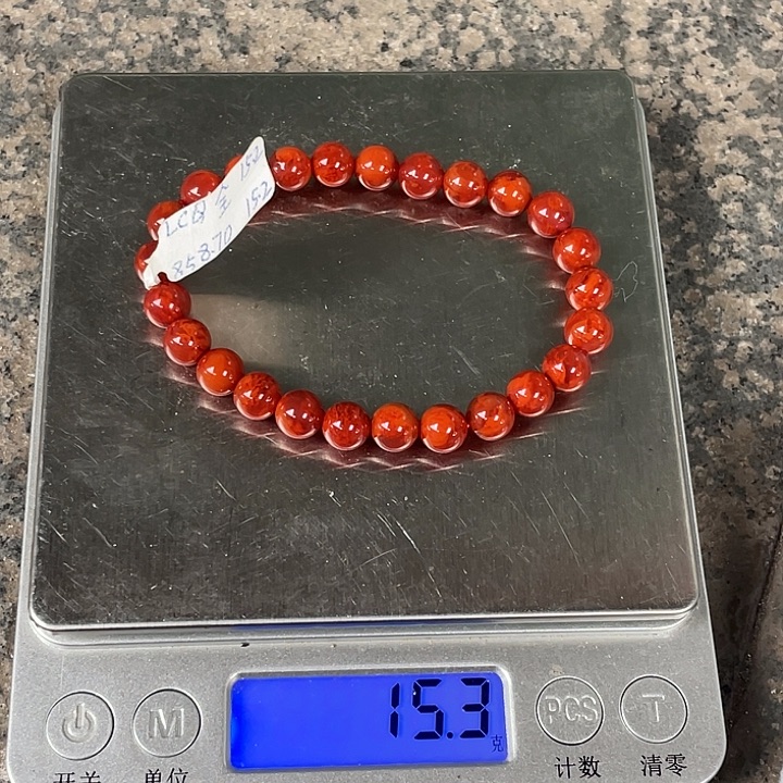 大***肚南红玛瑙未镶嵌手串