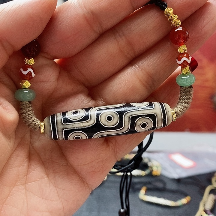 玛瑙/玉髓颈饰合金