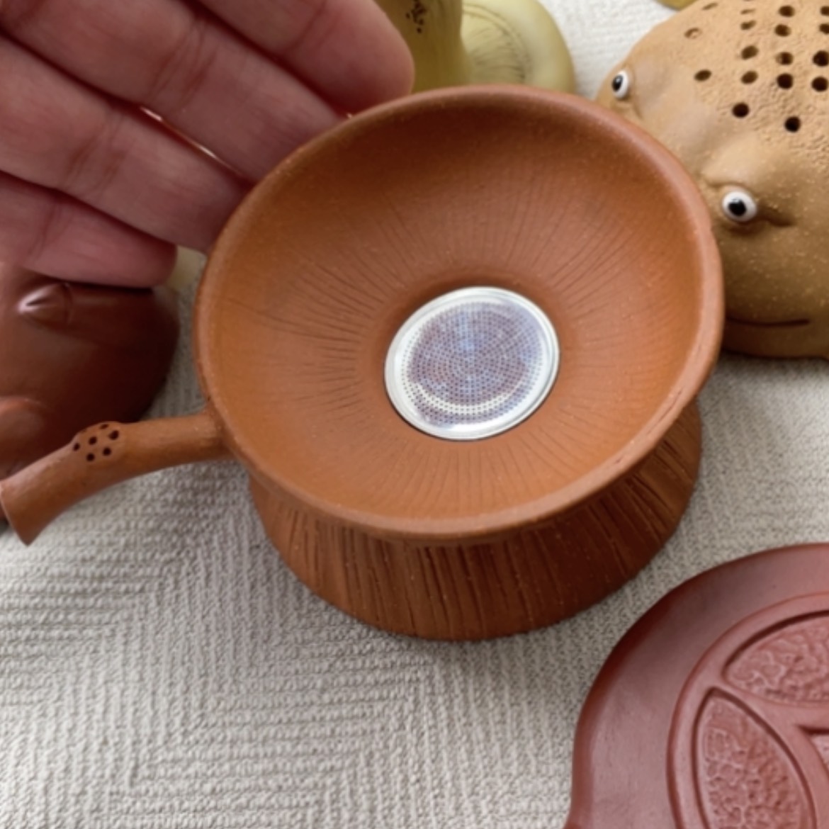 【闪购商品】紫砂茶宠紫砂茶漏