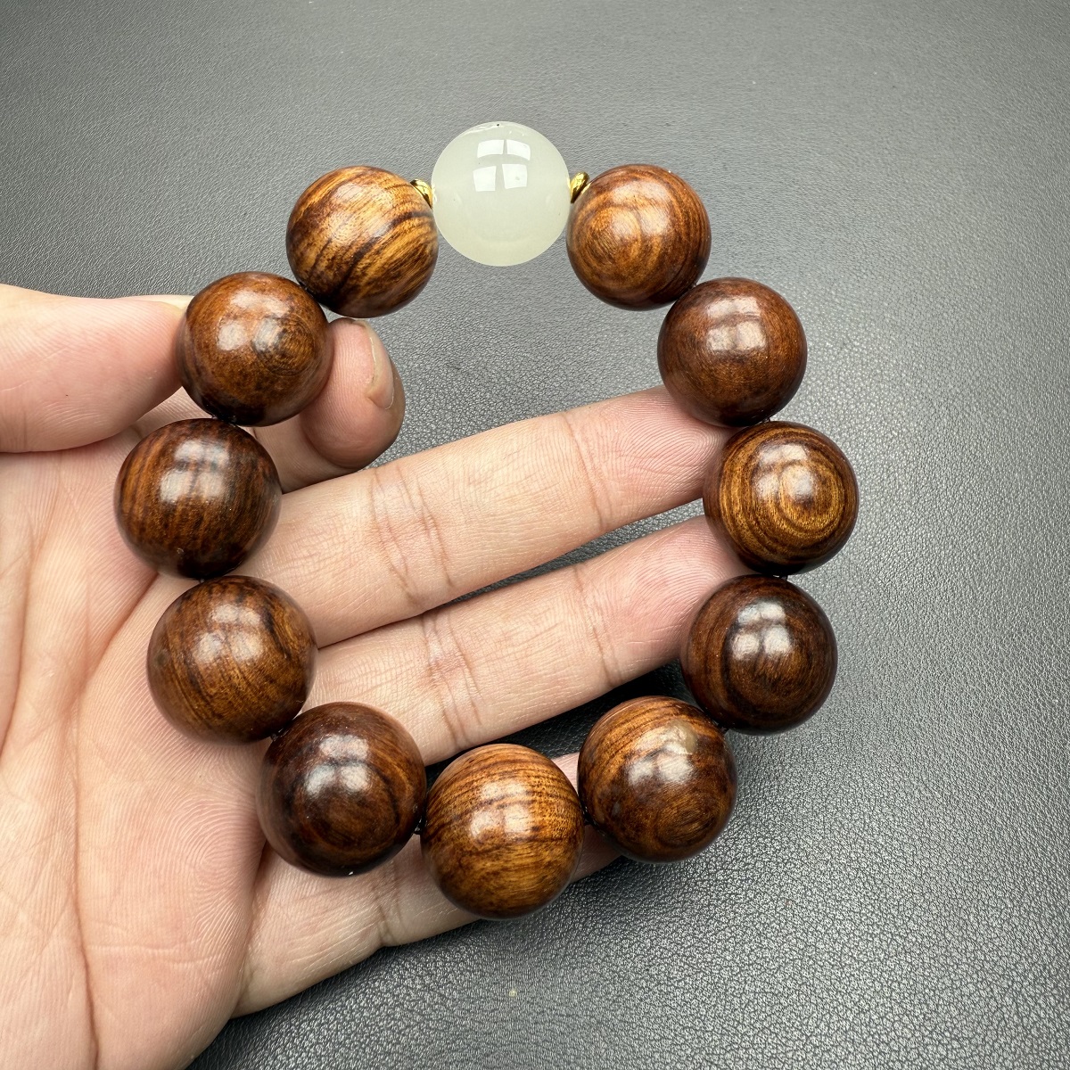 黄花梨夜光20mm手串505