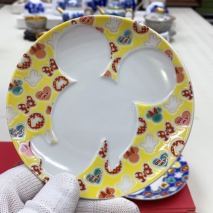 摆件进口瓷器九谷联名