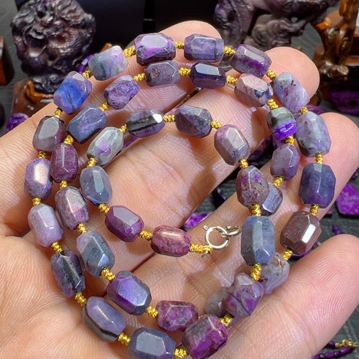 苏纪石（舒俱来）项链银S925镶嵌