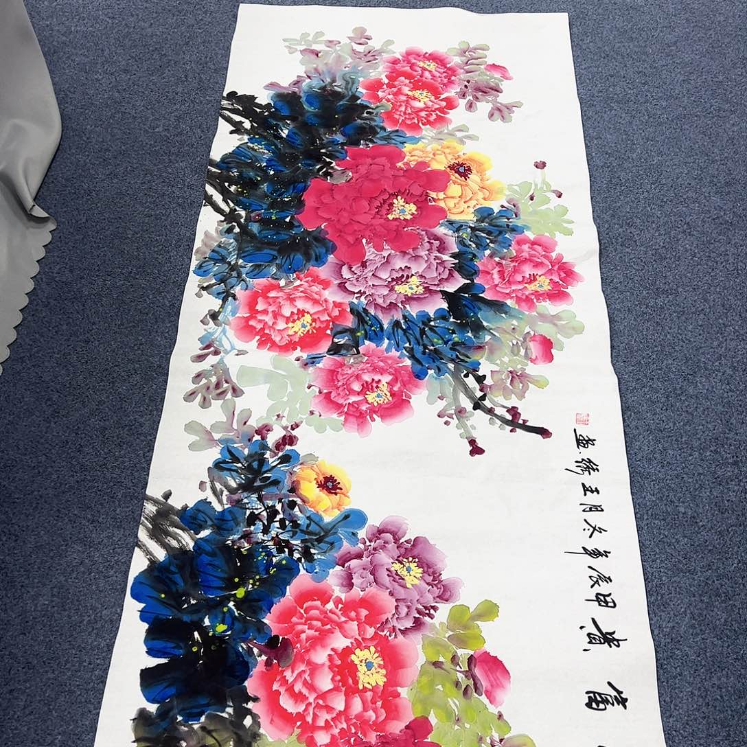 国画国画作品宣纸纯手绘