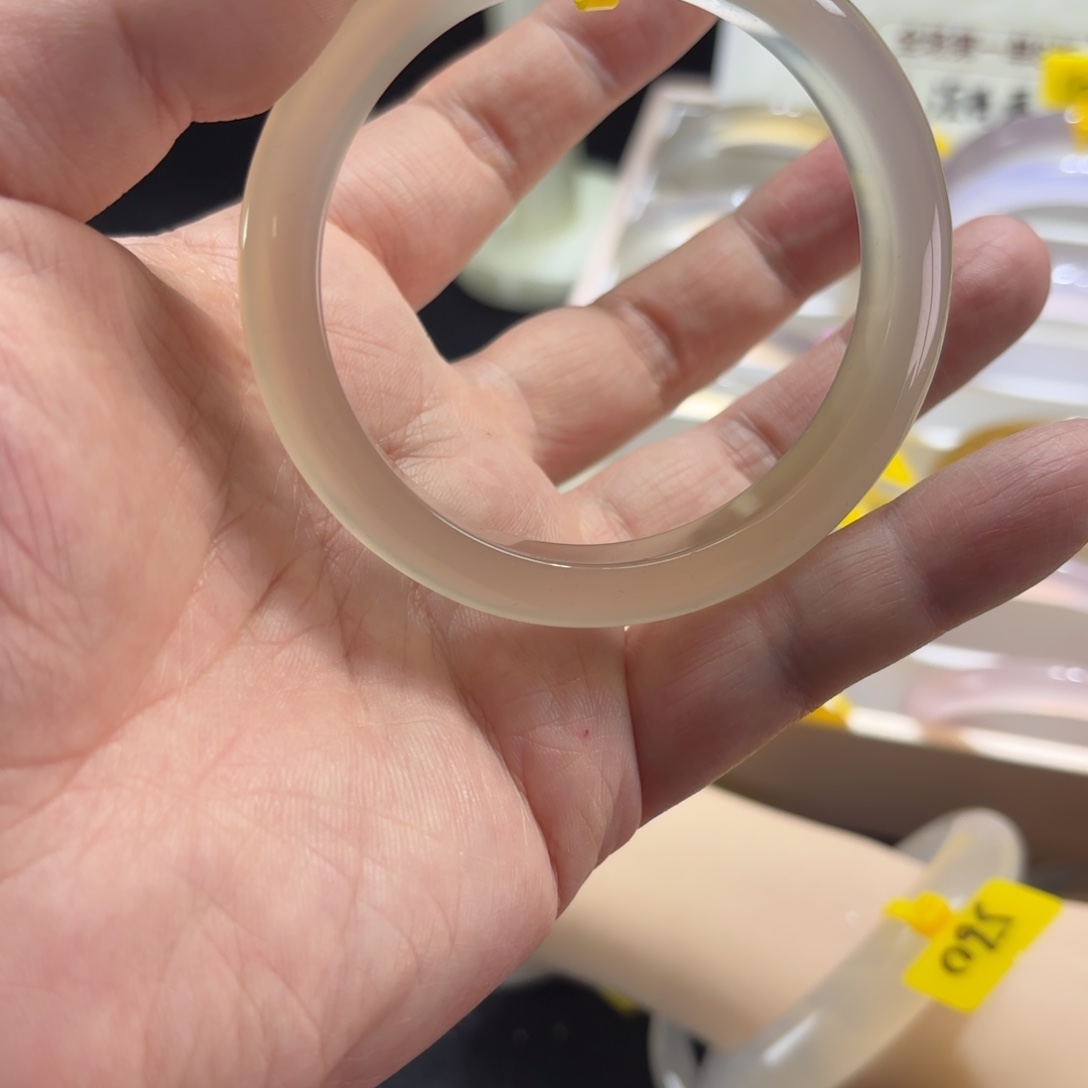 释***然玛瑙/玉髓合金手镯