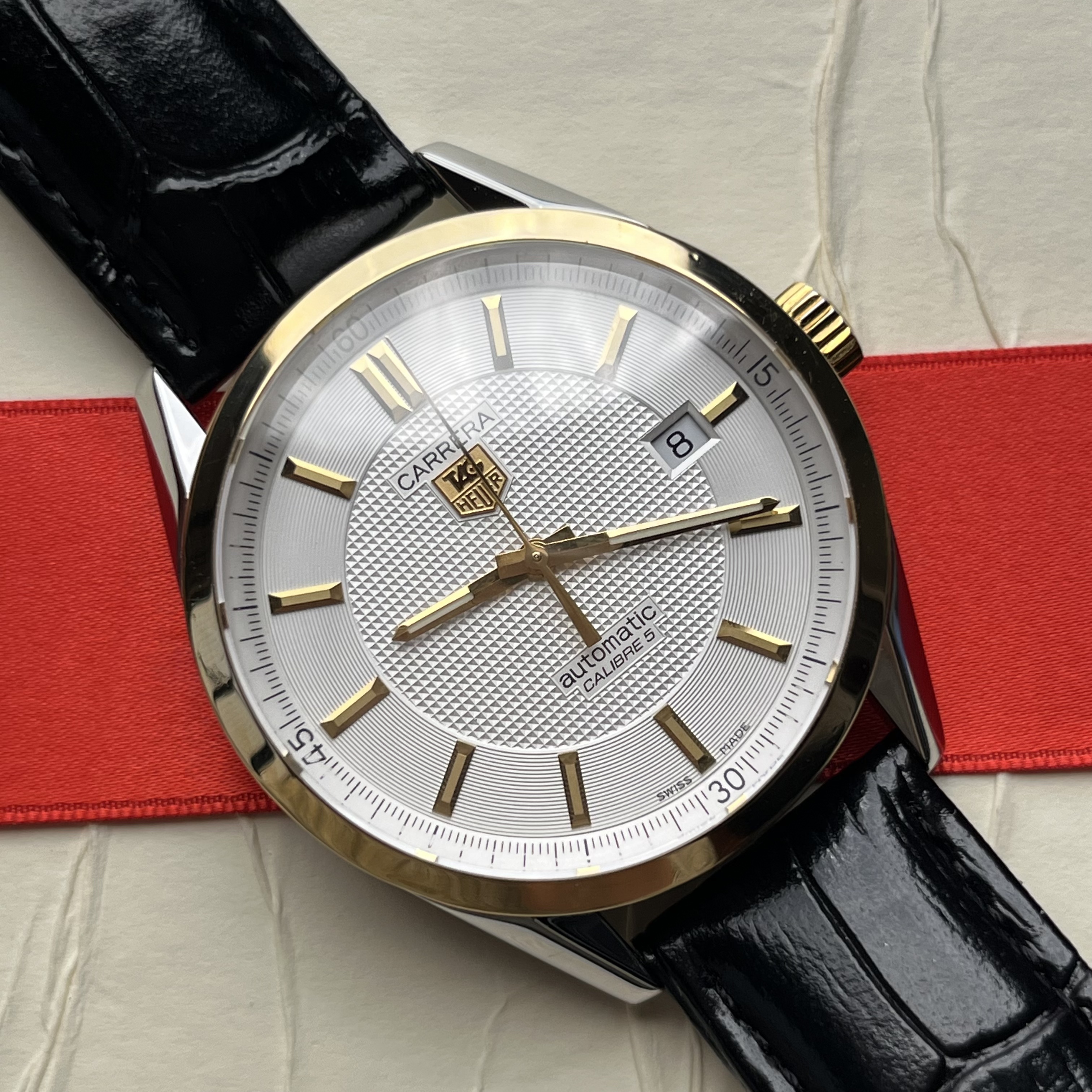 99新 TAG Heuer/泰格豪雅 卡莱拉系列表径39mm