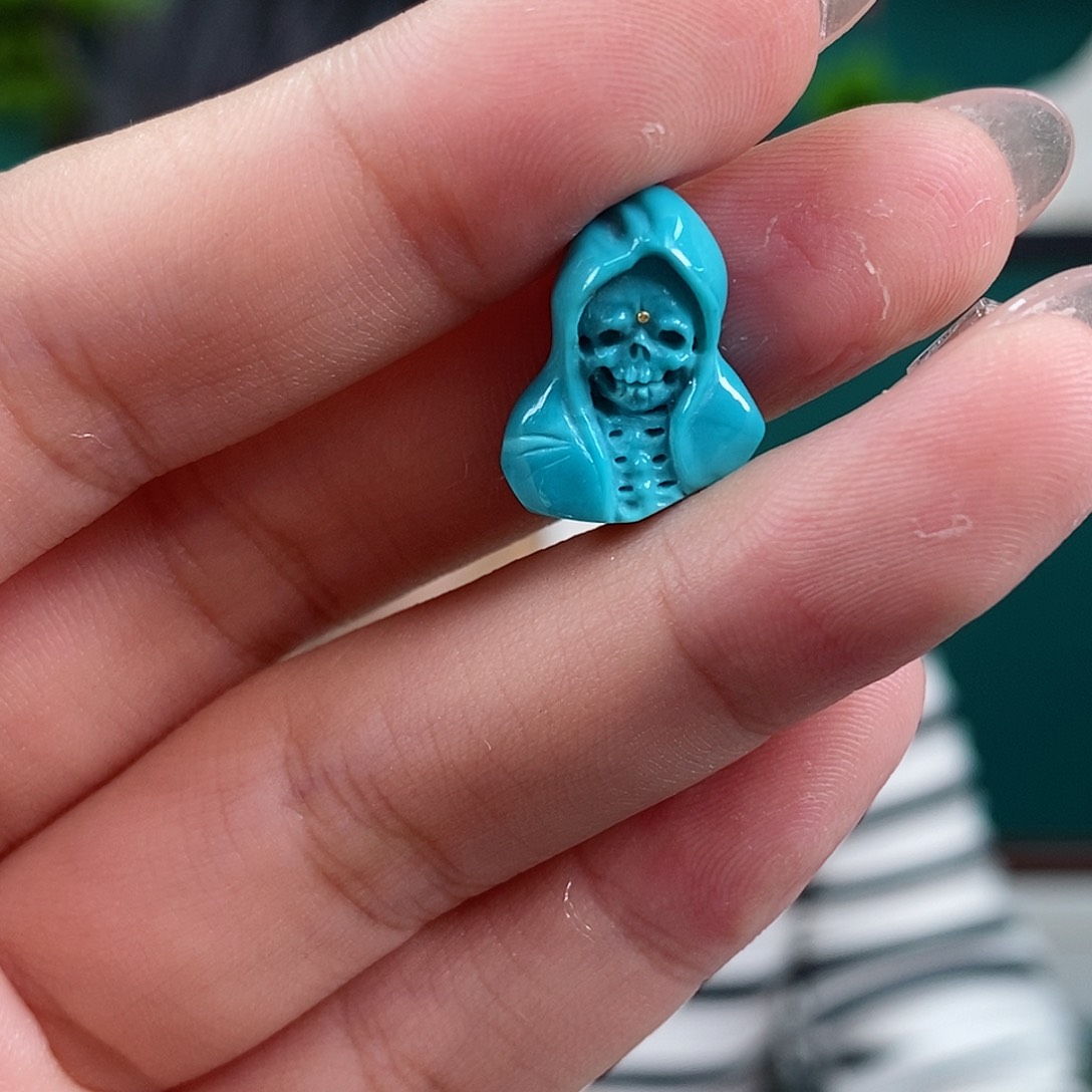 绿松石珠宝奇石未镶嵌