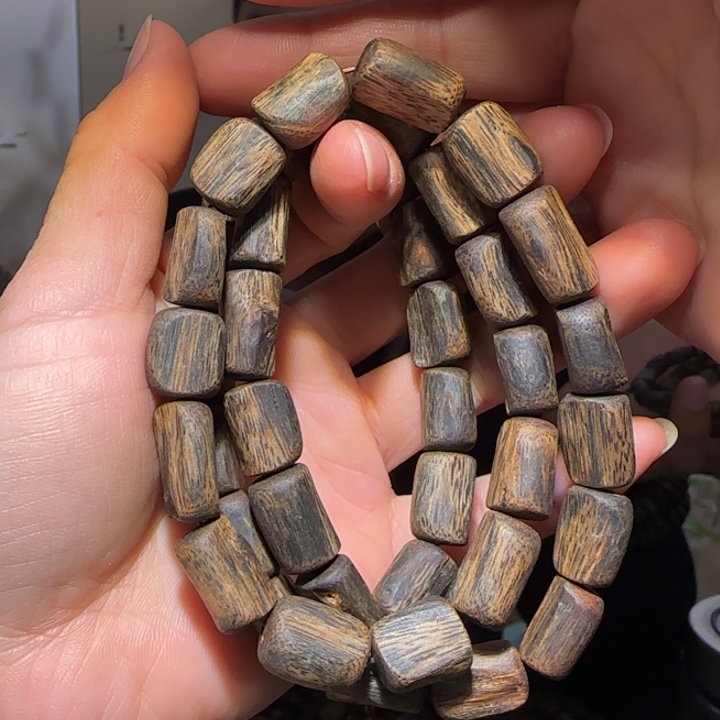 沉香手串 蓝香链子41.7克