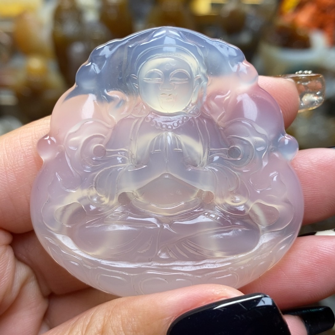 玛瑙/玉髓挂件未镶嵌