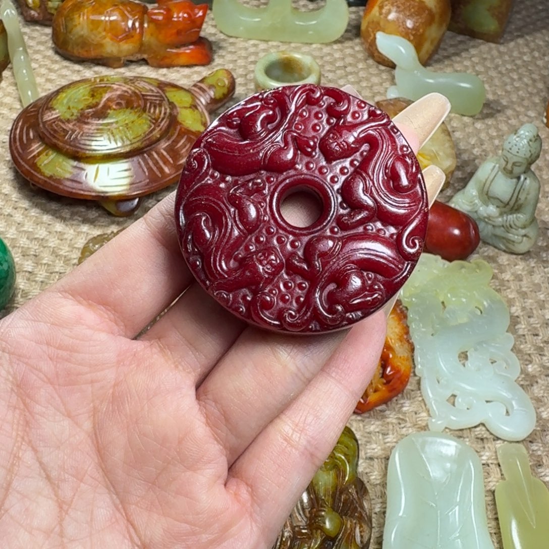 吊坠白玉菩提挂件