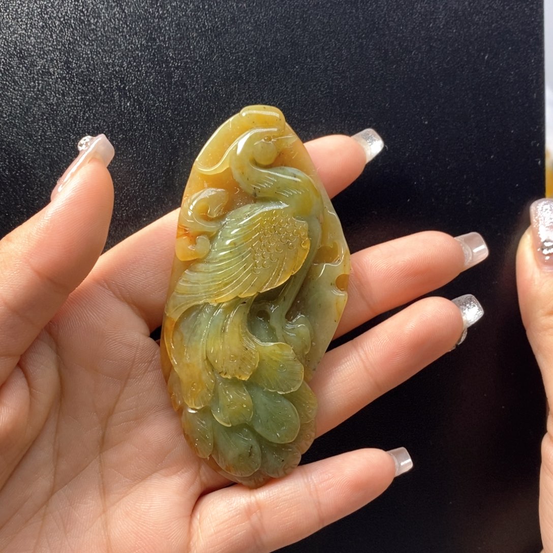 蛇纹石玉颈饰未镶嵌用****0