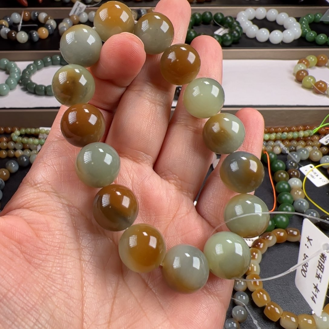 和田玉手链未镶嵌