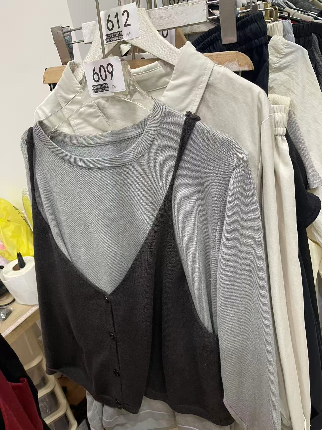 扣号链接连衣裙上衣外套8-39