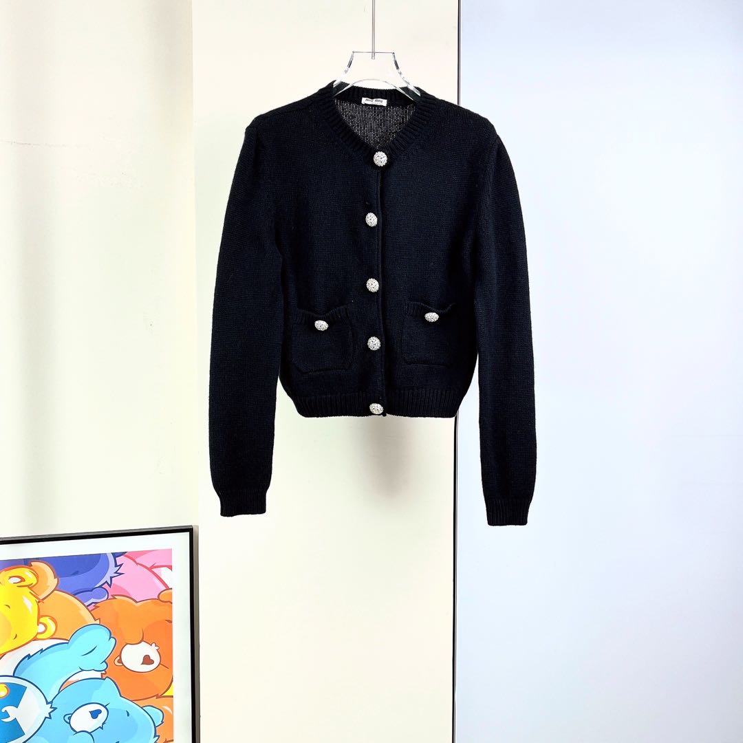 99新/Miumiu/ 毛衣开衫外套/38码/Xsps11791