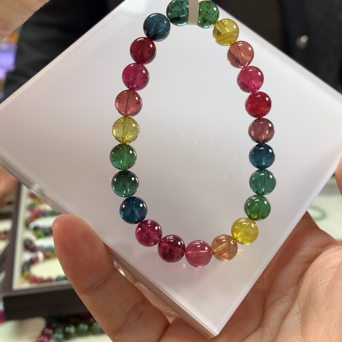 手链碧玺未镶嵌8.3左右