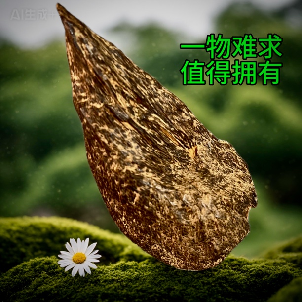 沉香达拉干天然野沉香结油随型老料香韵醇厚沁人心脾9x4.5mm 11克