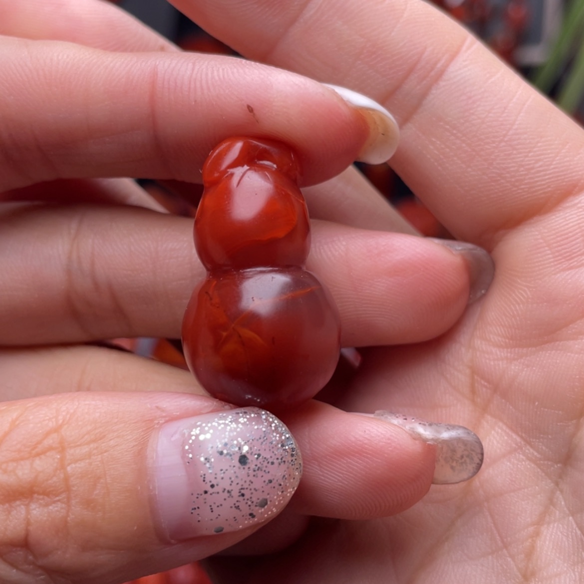 【闪购商品】南红玛瑙葫芦未镶嵌