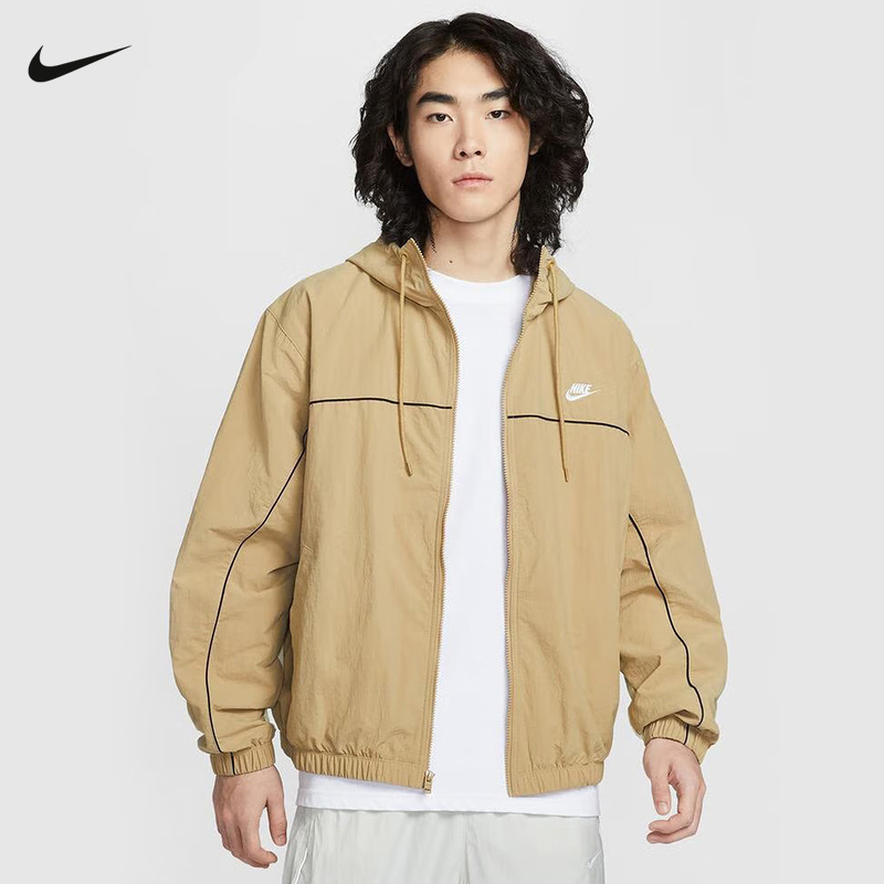 【新春氛围感】NIKE/耐克男士梭织夹克休闲宽松运动时尚 HJ2013-298
