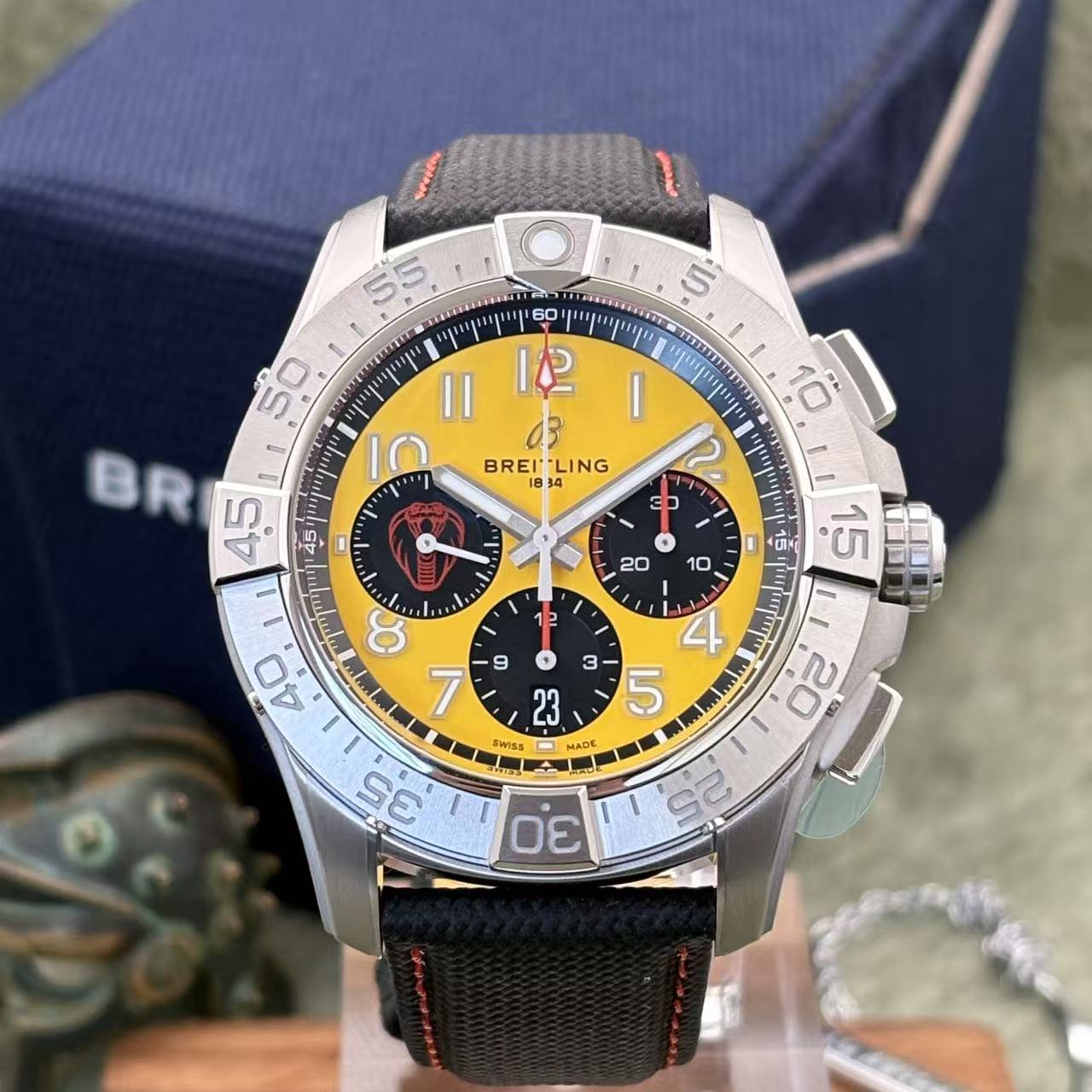 未使用 BREITLING/百年灵  复仇者/AB01474A1I1X1/25全/44